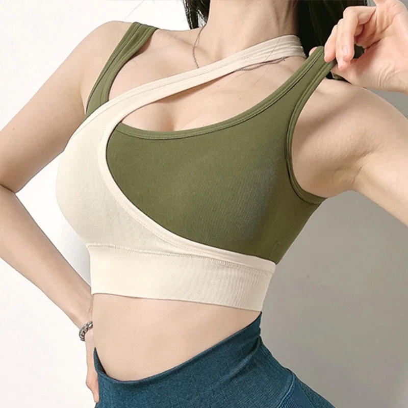 Cloud Hide Sexy Girls Yoga Crop Top reggiseno sportivo per le donne Fitness Dancing Underwear Workout Vest Running Gym Shirt Active Wear