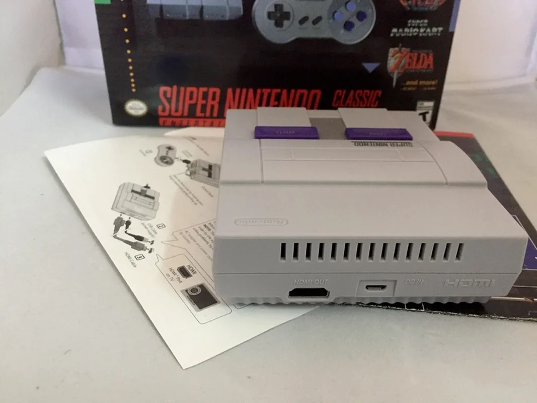 Imagem -04 - Super Nes Mini Game Console Nintend 21 Jogos Suporta Cartão tf Snes 16-bit Versão Eua 30 Jogos