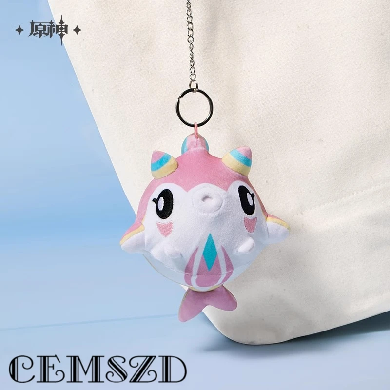 게임 Genshin Impact 공식 정품 제품 거품이 나는 해마 펜던트 할로윈 크리스마스 선물 코스프레 액세서리 애니메이션 만화