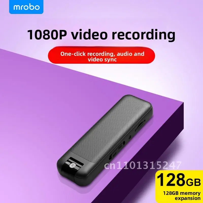 Ручка для записи HD-камеры 1080p с задним зажимом