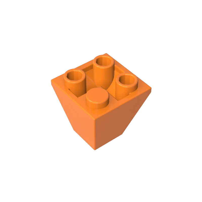 

Gobricks MOC 3676 1PC Slope Inverted 45° 2 x 2 Bricks Double Convex Parts Compatible Building Blocks Accessories Brain Toy Gift