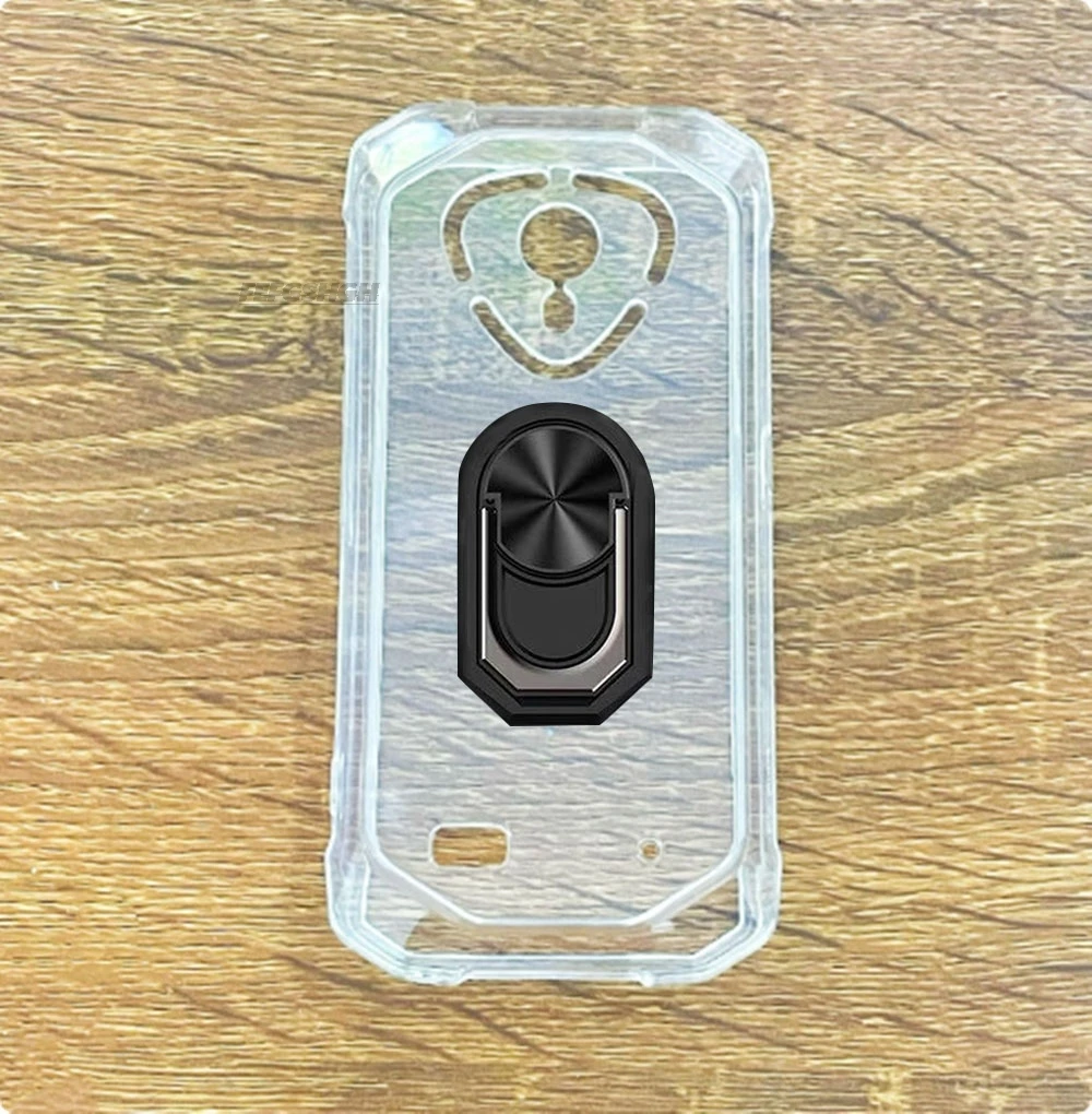 Für Cubot KingKong Mini 4 4,7 Zoll, weiche TPU-Silikonhülle mit Fingerring auf der Rückseite, auf der Rückseite des Cubot KingKongMini4 Mini4, mit Halterung – Detail 5