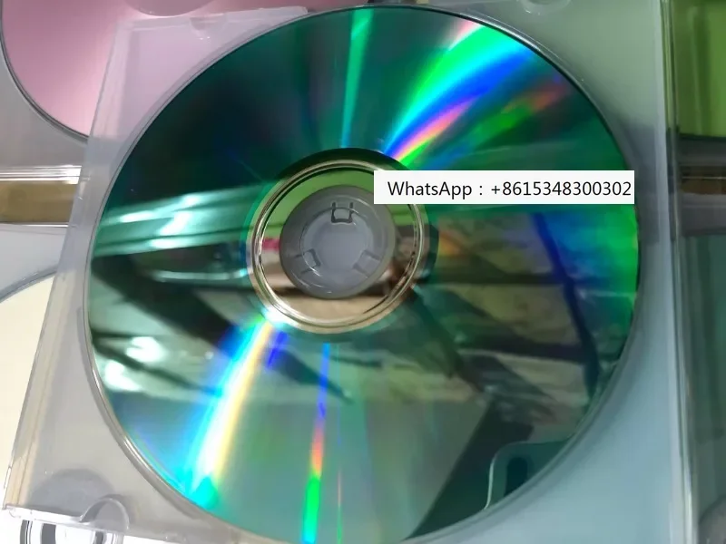 Japanische Produktionsqualität TDK Dear Silver Circle Version CD-R (leere Scheibe), eine blaue Scheibe