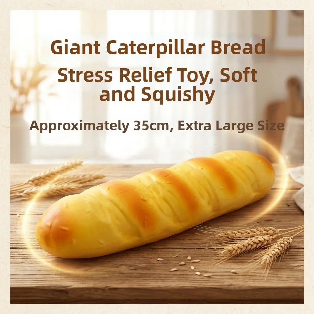 Pinch Le Soft Simulated Cream Cake Squeeze TPR Pizza Sensory Fidget Eggplant Bread Pizza Pinching Office Use