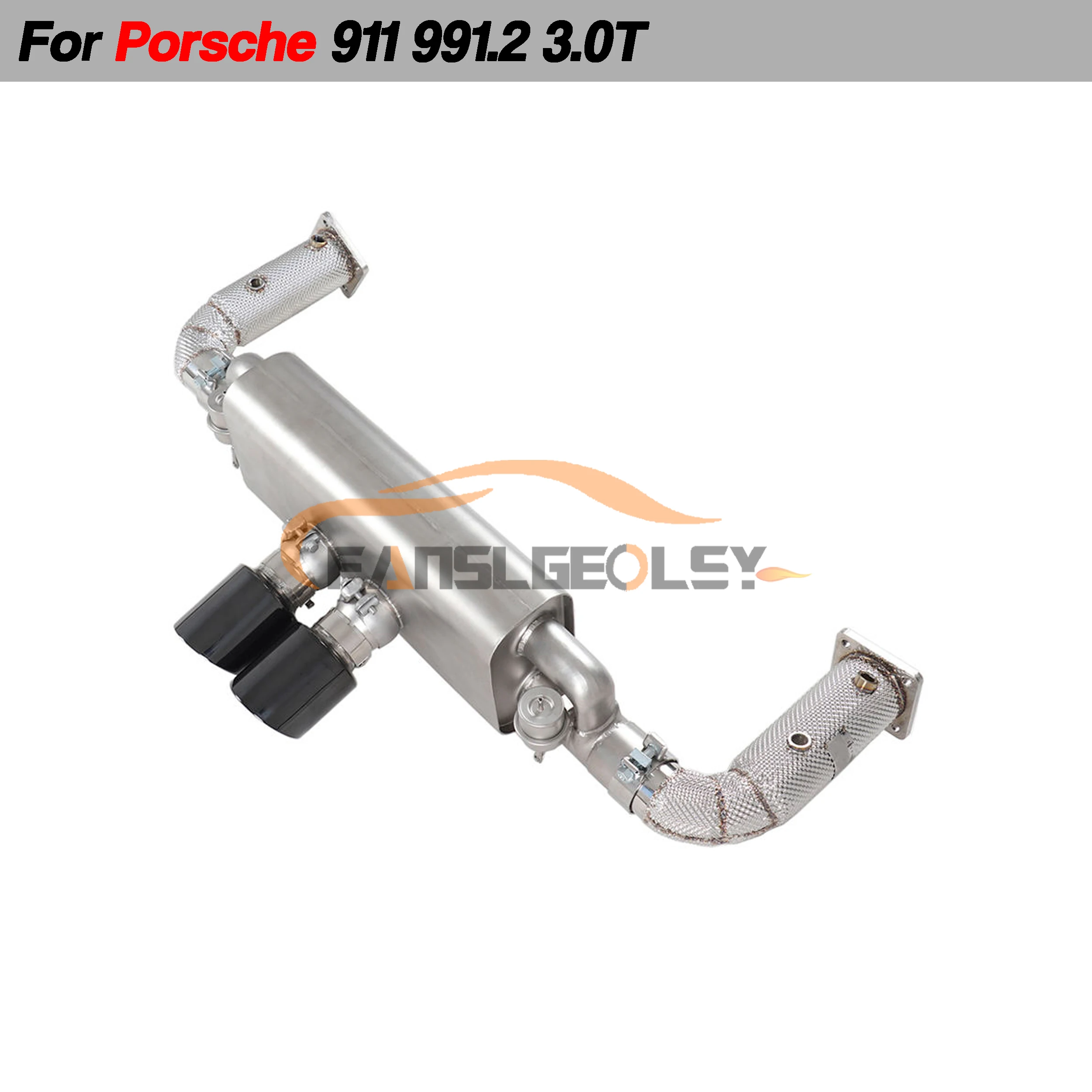 Stainless Steel Exhaust Catback Performance Valvetronic System Auto Parts For Porsche 911 991 CarreraS/4S/GTS 991.2 Muffler Pipe