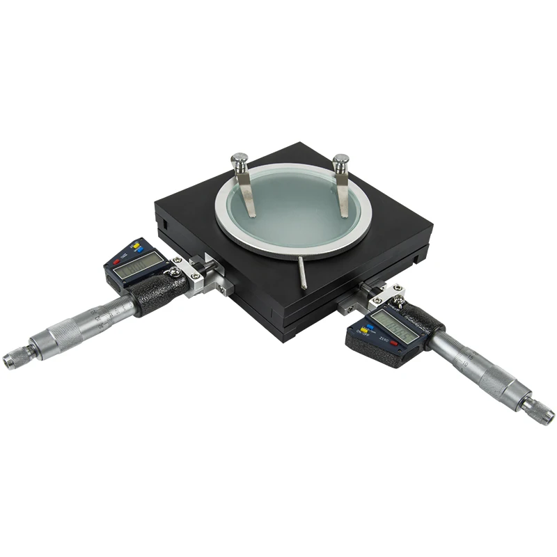 Microscope, lifting plate device 360 ° rotation around the digital display work platform up, down, left, right, front and rear