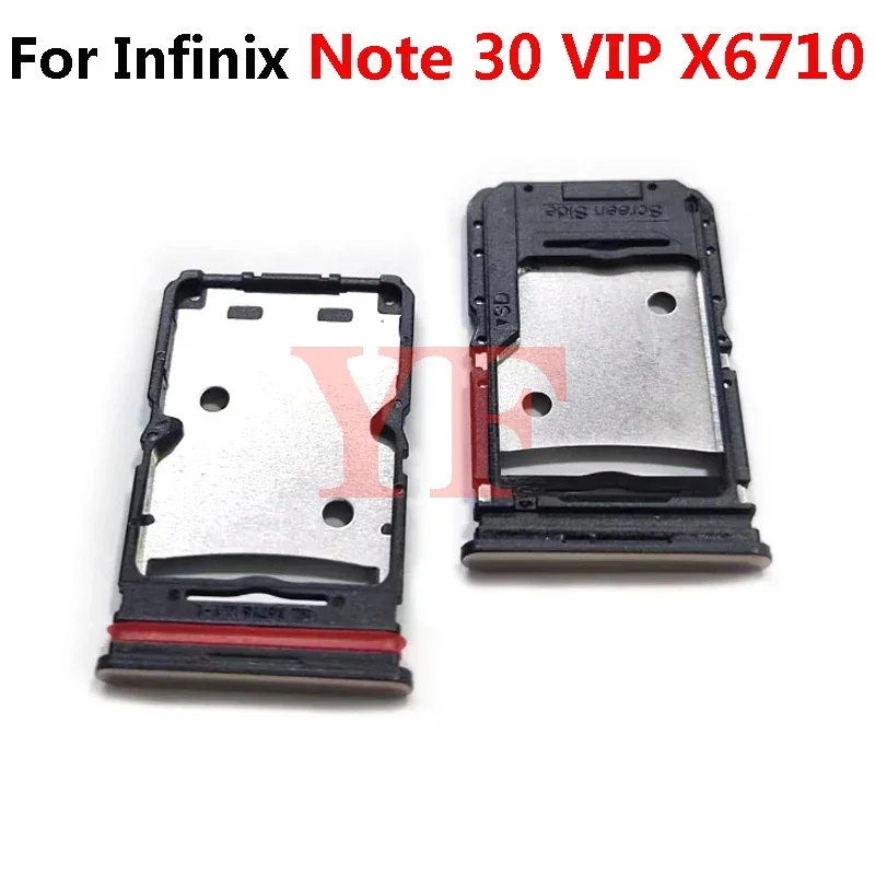 For Infinix Note 30 30i Pro VIP 4G 5G X6716 X6833B X6716B X6833 X678B X6711 X6710 SIM Card Tray Holder Slot Adapter Replacement