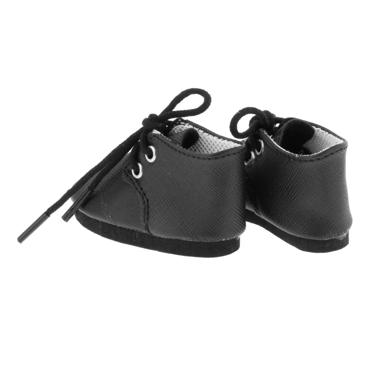 Doll Fashion Shoes Lace-up PU Leather for Dolls Clothes Birthday Gift Dolls House Outfit Decoration