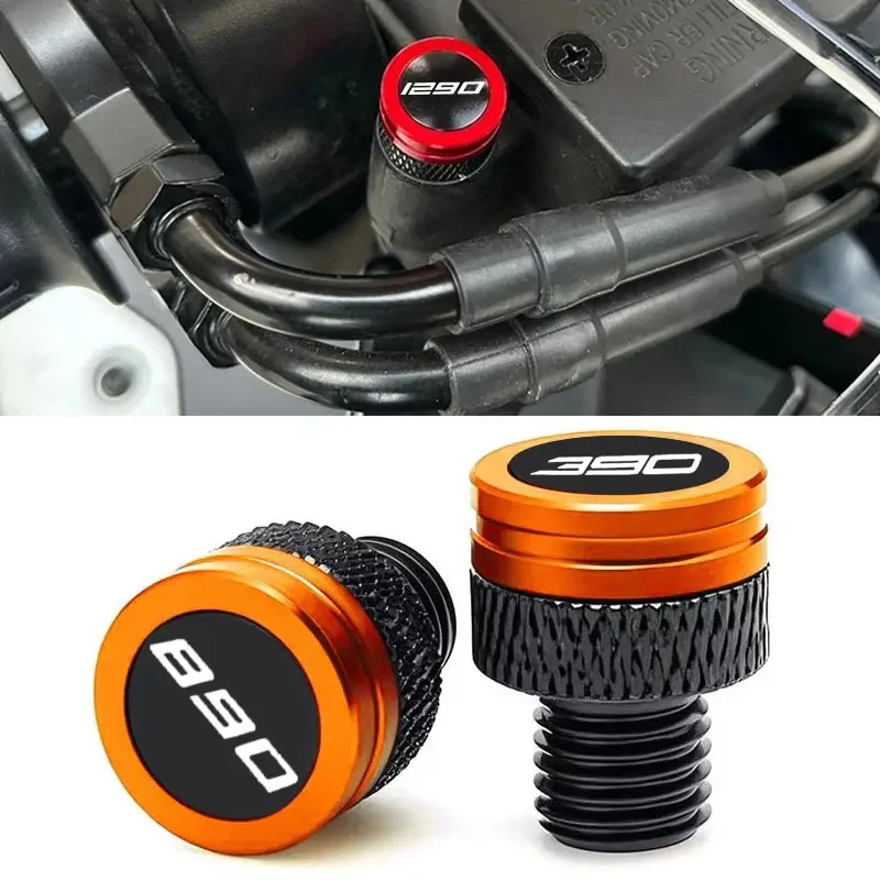 For KTM Duke 390 690 790 890 990 ADV 1190 1290 Super Adventure Motorcycle CNC Rearview Side Mirror Hole Cap Plug Accessories view 2