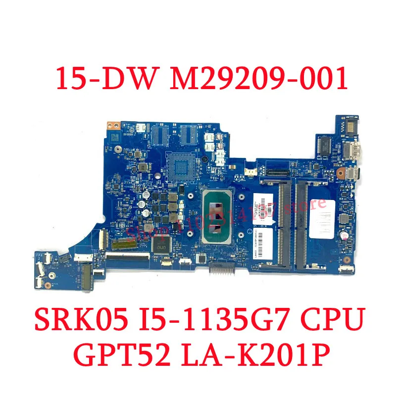 Imagem -03 - Laptop Motherboard para hp 15-dw M29208601 M29209-601 M29210-601 M29211-601 i3 i5 i7 Cpu gm Mx350 La-k201p 100 Testado Bom