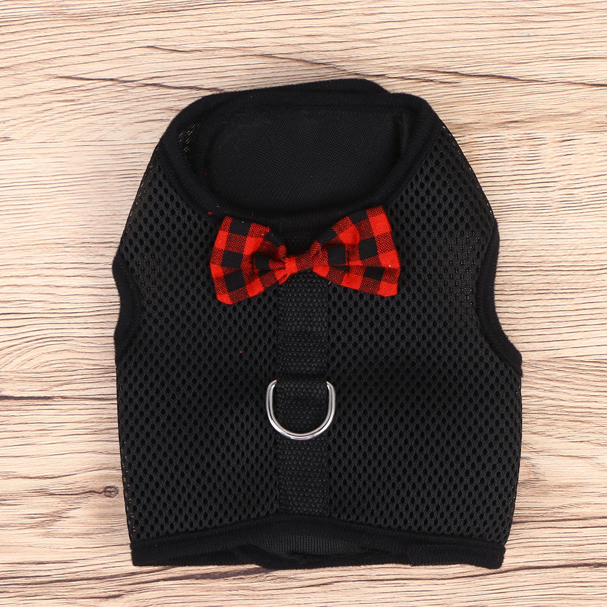 

Lovely Breathable Mesh With Leash Small Animal Vest Hamster Rabbit Bow Strap Lightweight Air Mesh Comfortable Pet