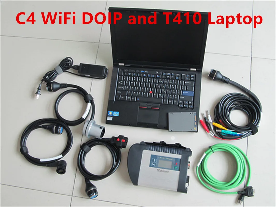 

2023.09 MB SD C4 Star Diagnostic Tool DOIP Vediam/DTS Engineering Software Plus T410 Laptop Support Offline Programming