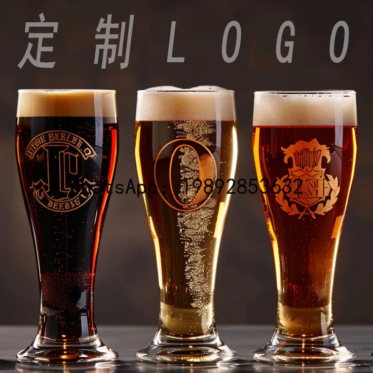 ZMLGlass craft beer cup, popular commercial large-capacity draft beer cup, bar, restaurant, ktv