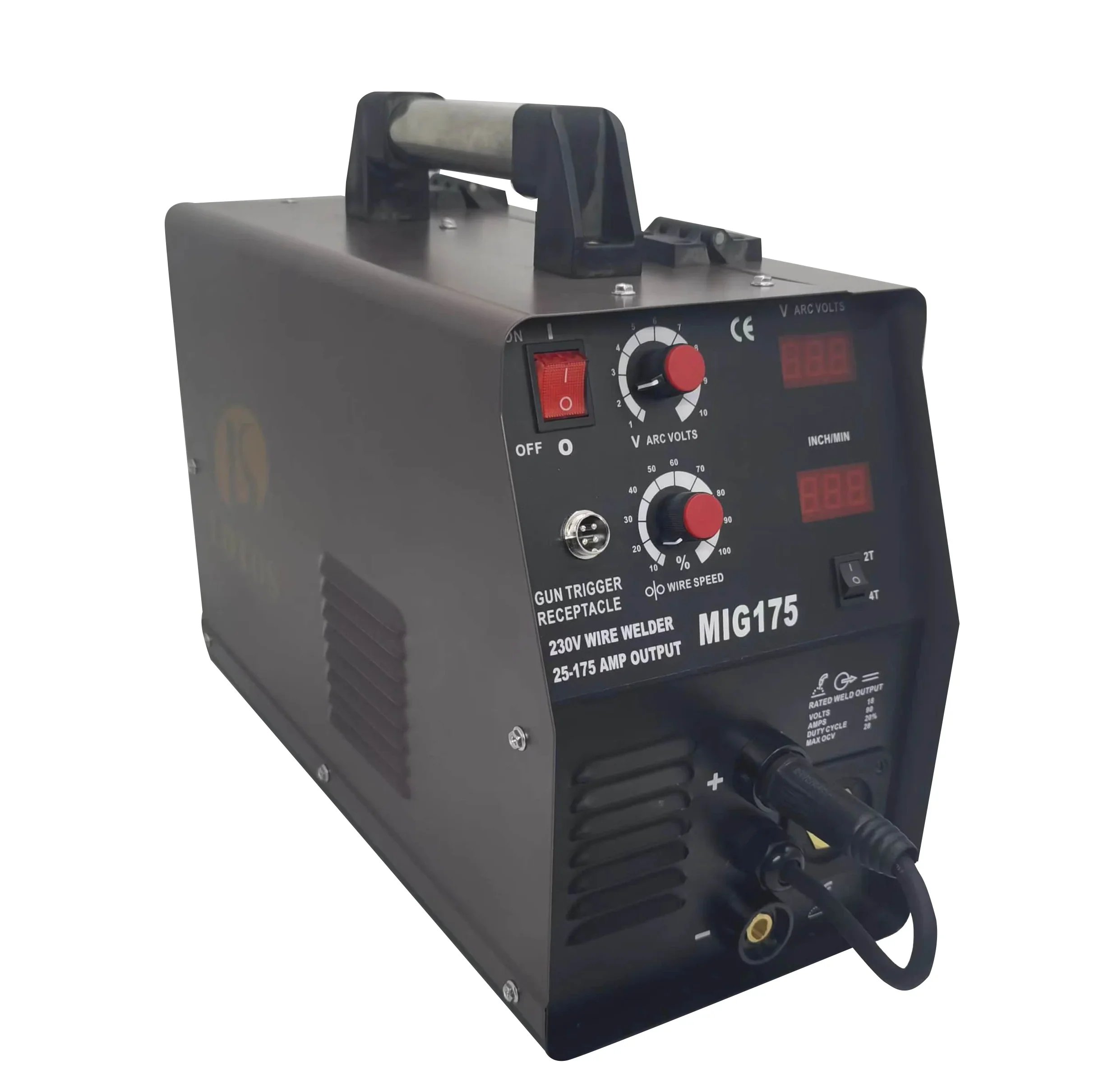 LOTOS factory price mma gasless welding machine welder 175 amp mig mag aluminum machine welding