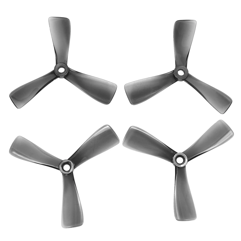 4Pcs for Nazgul 3535 3.5Inch Cine Tri-Blade/3 Blade Propeller Prop with 5mm Mounting Hole for FPV Protek35 Part