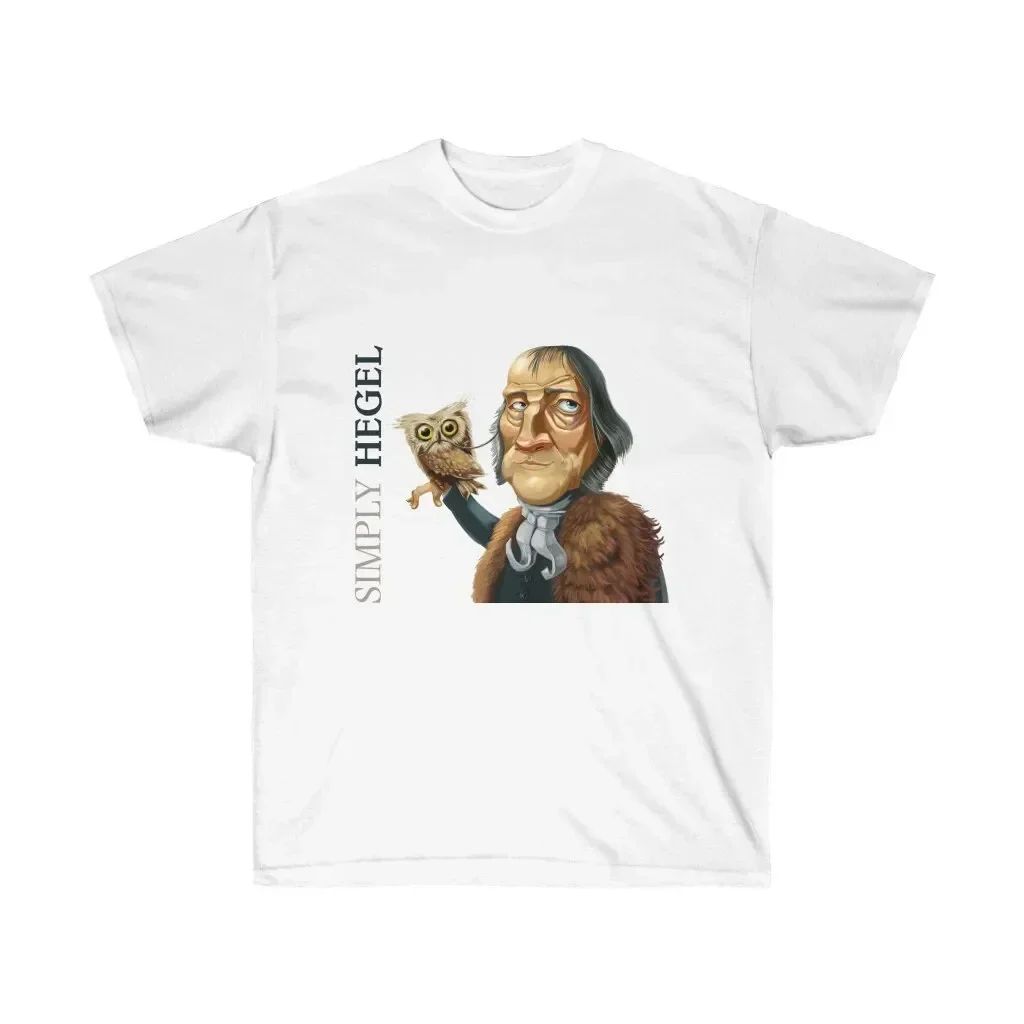 Camiseta unisex de algodón ultrafino Georg Hegel
