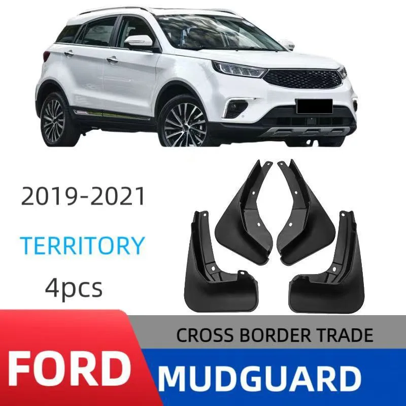 

For Ford 2019-2021 Territory Car Mudguards Cover Front and Rear Parts Splash Proof Cars Mudguard Flaps Wheel Guards Accessories