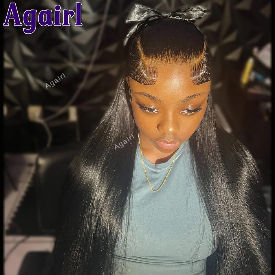 Perruque Lace Front Wig sans colle naturelle, cheveux lisses, bordeaux, vin rouge, 13x6, 13x4, pre-plucked, 5x5, 200%