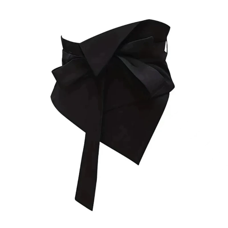 Wide Women's Belt, Waist Cover, Decorative Dress With Shirt, High-Quality Black 2025 New Waist Cloth Tie