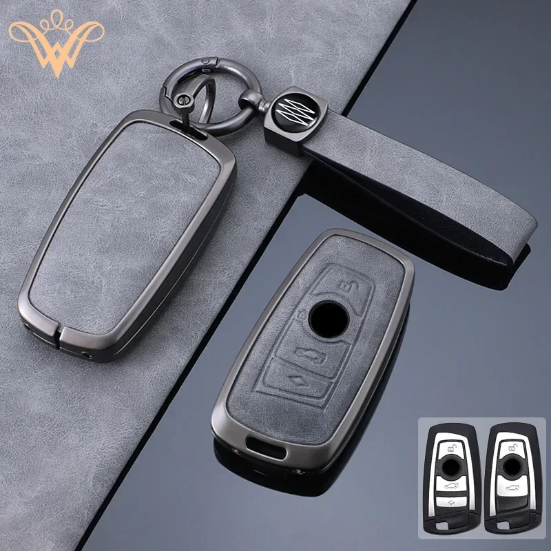 

Car Key Case Cover For BMW F20 F30 G20 F31 F34 F10 G30 1 3 4 5 6 7 Series X3 X4 M5 M6 GT3 GT5 Remote Control Key Full Protection