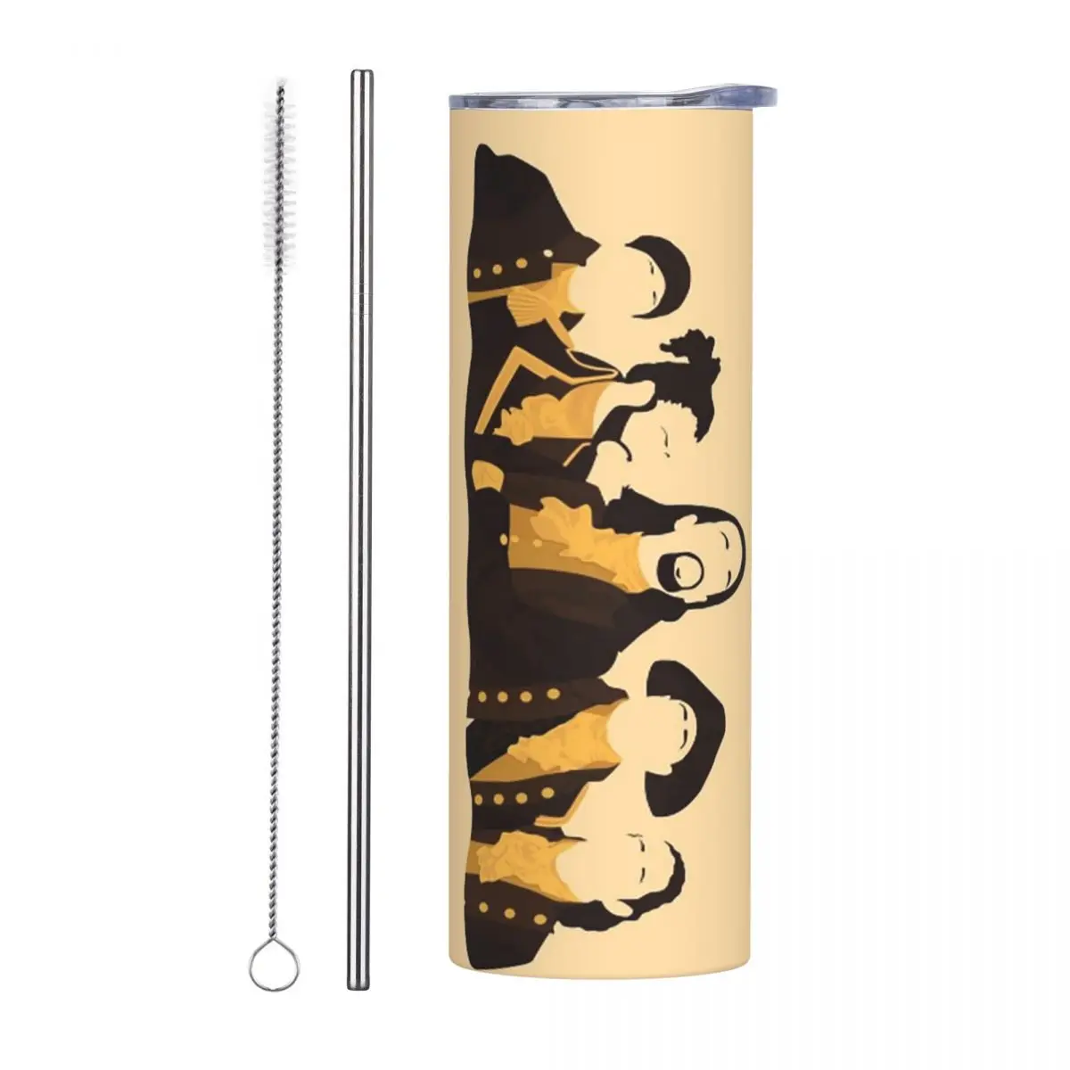 Hamilton Broadway Silhou Stainless Steel Tumbler Vacuum Insulated Mug Thermal Cold Bottle Straw With Lid 20oz