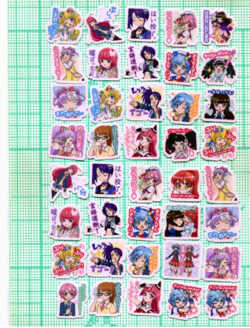 40pcs Pripara 2-3cm diy cute STICKER