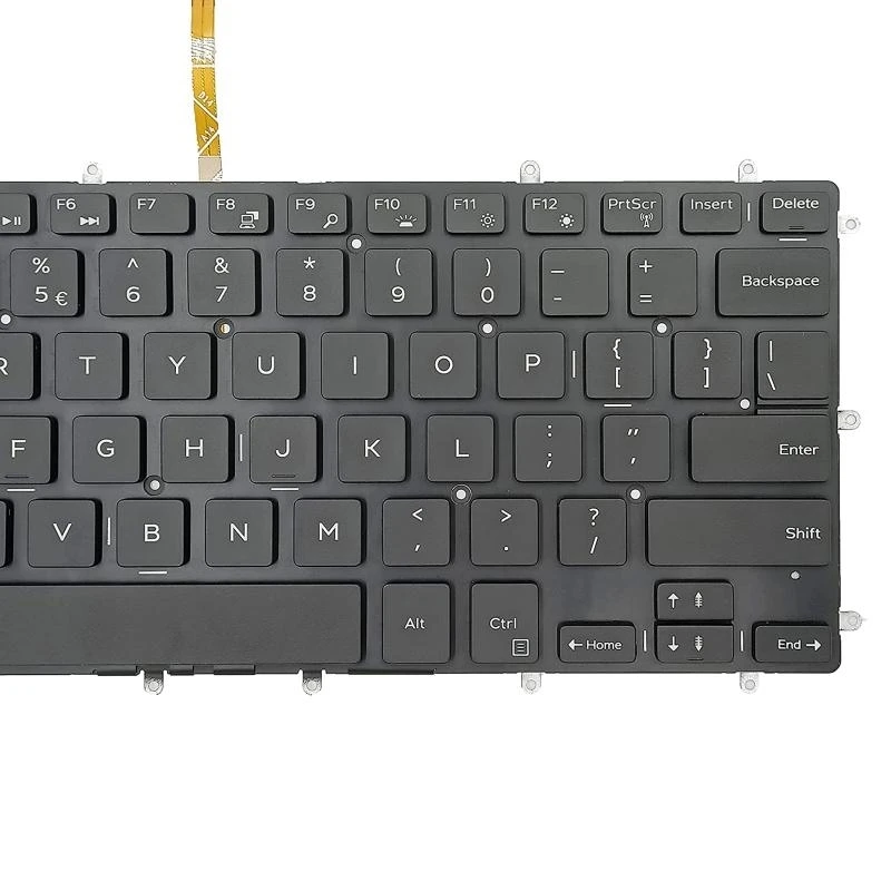 USB Keyboard with Spanish Letters/Characters- Full Size Desktop Design for DELL for Inspiron XPS 13 7000 7347 Best Sale