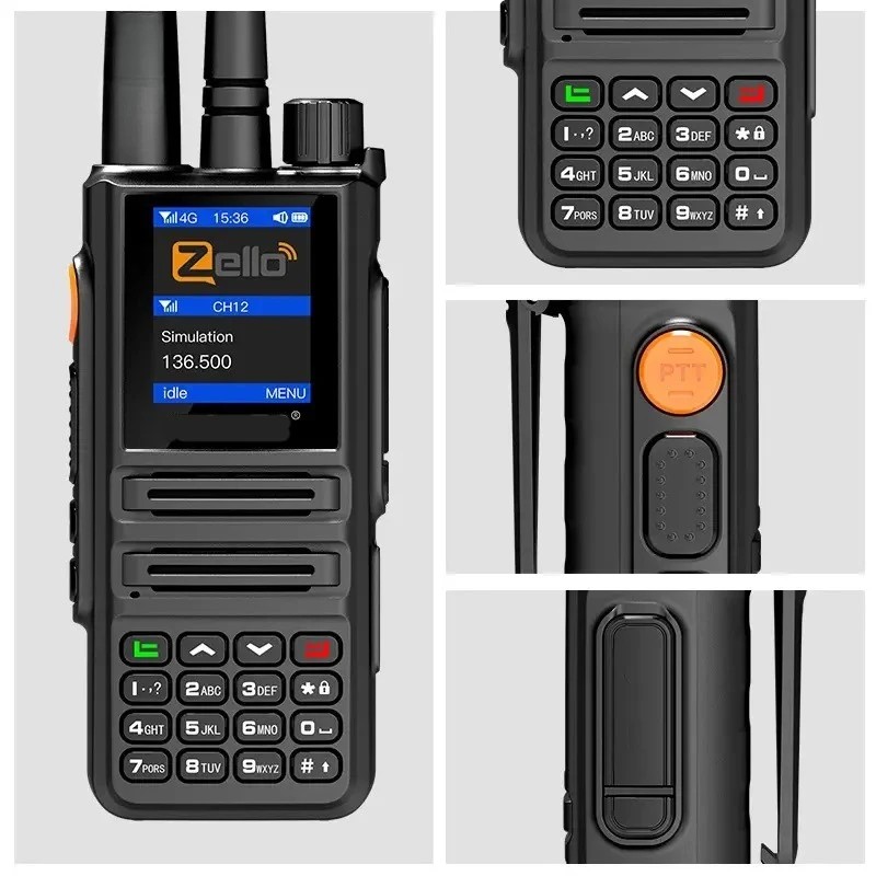 Radio Network 5w Android System MTK6572W/Zello 500km Global Talk Distance Walkie Talkie T889 JMTMAO Dual Mold POC+UHF/VHF Poc
