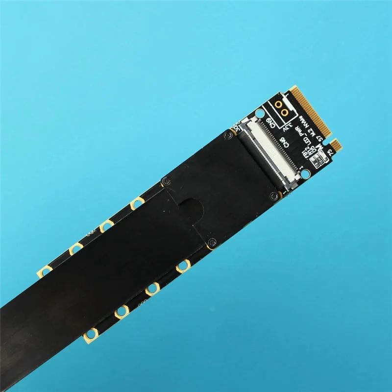

Новый удлинительный кабель M.2 Nvme To U.2 SSD Шнур питания FFC Sata PCI-E 5.0 X4 U.2 SFF-8639 Карты Nvme SSD To M.2 Nvme Slot