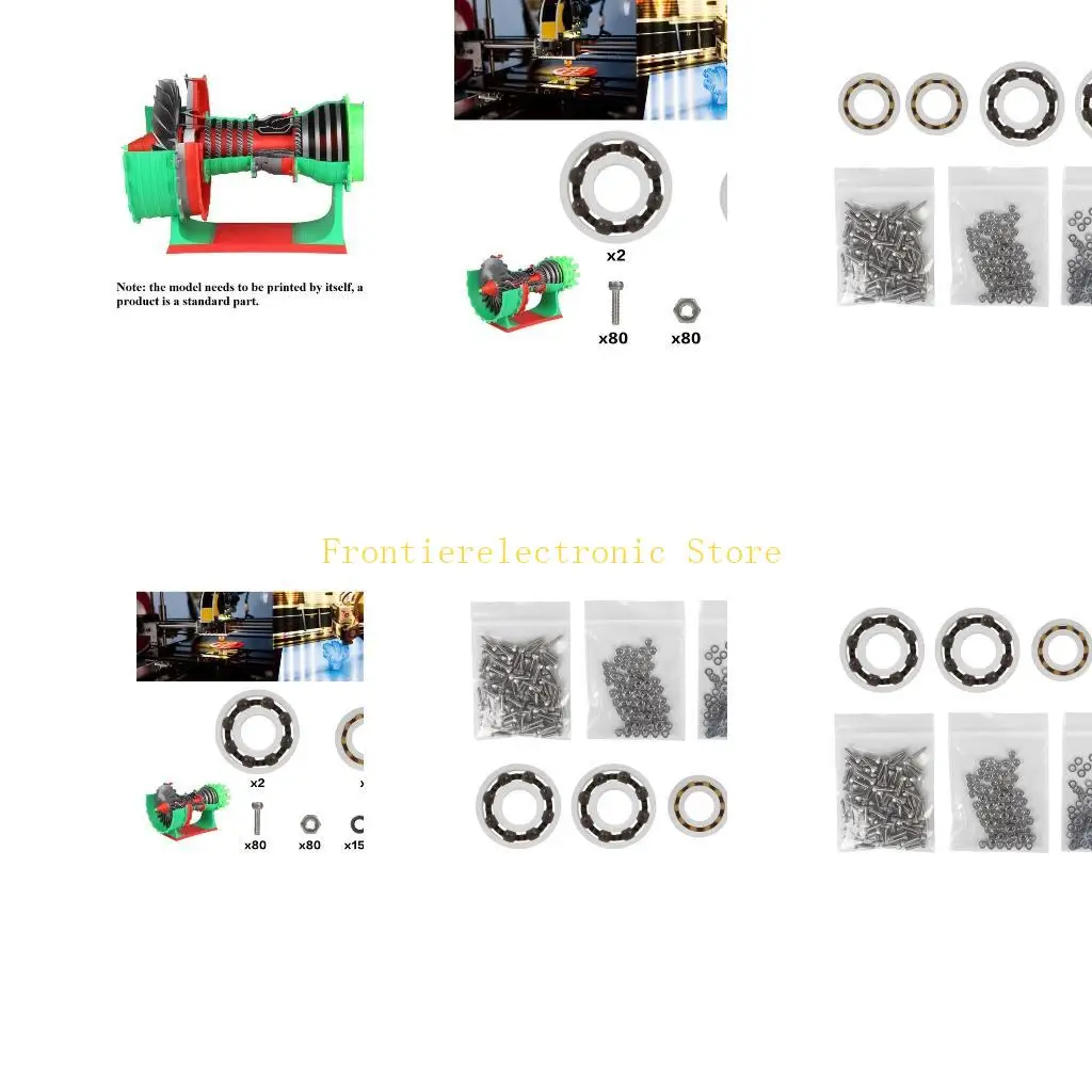 G8DB DIY Assembly 3D Printing Model Aviation Engine Replicas Sustainable 3D Printables
