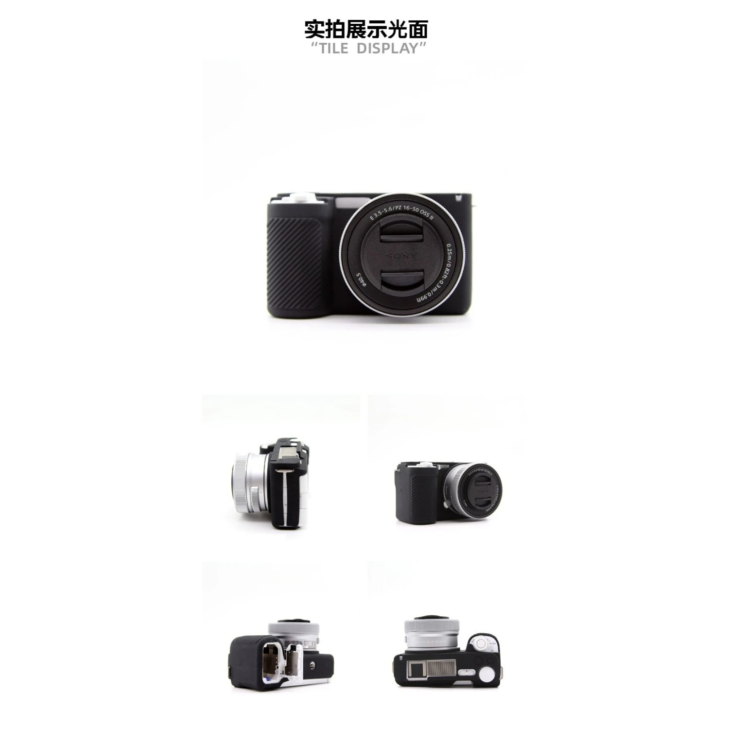 Camera Shockproof Water Resistant Cove For Sony ZVE10M2 Protective Cover zve10m2 camera Case scratch-proof Soft silicone case