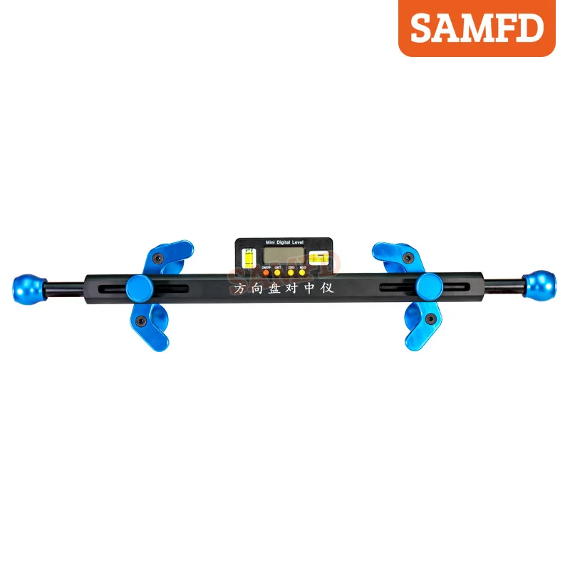 Four-wheel positioning steering wheel alignment instrument level electronic display car four-wheel alignment auxiliary tools man