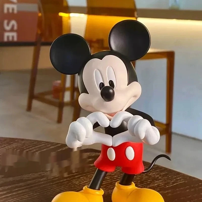 Mickey Mouse Statue Fashion Lovely Sculpture Cartoon Anime Lovers Pvc Model Home Decoration Gift Christma Birthday Gift