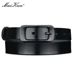 Maikun Belts for Women Belt Genuine Leather Belt Female Waistband for Jeans Dresses Pants