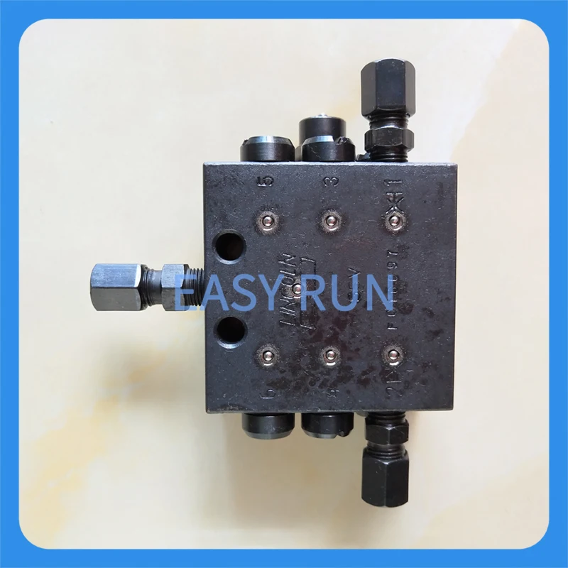 Distribuidor progresivo de equipo de lubricación de grasa de lubricación de bomba SSV6-2way SSV6-K