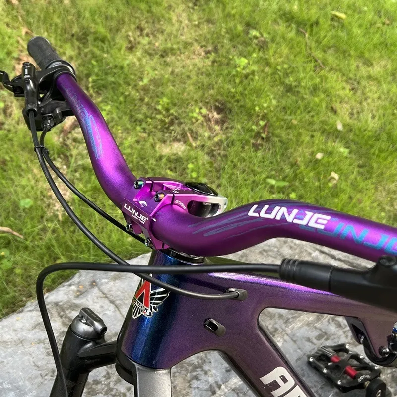 

Wear-resistant Mountain Bike Da Yan Handlebar for Downhill Off-road Climbing Width 35, 780mm Reflective Mark Bicycle Component