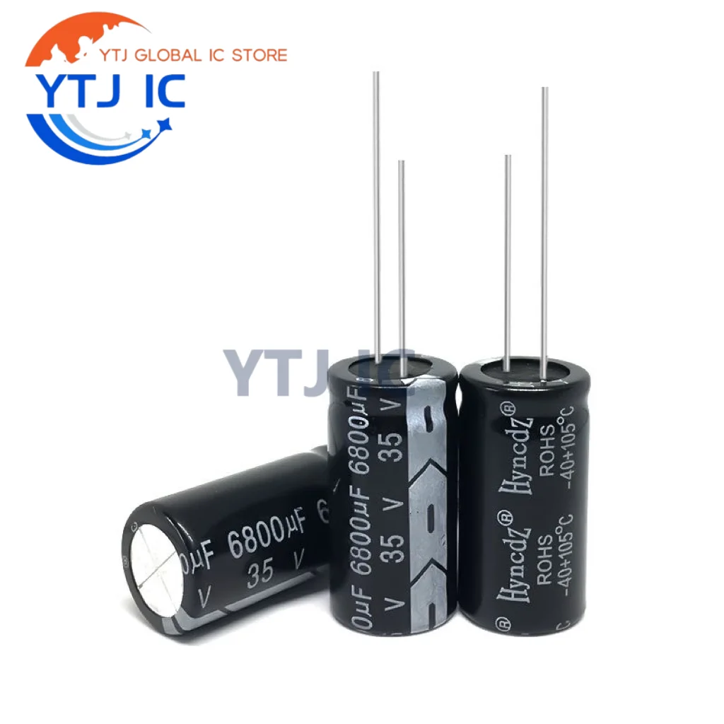 10V 16V 25V 35V 50V 63V Aluminum Electrolytic Capacitor 2.2 3.3 4.7 10 22 33 47 100 220 330 470 1000 2200 3300 4700 6800 10000UF