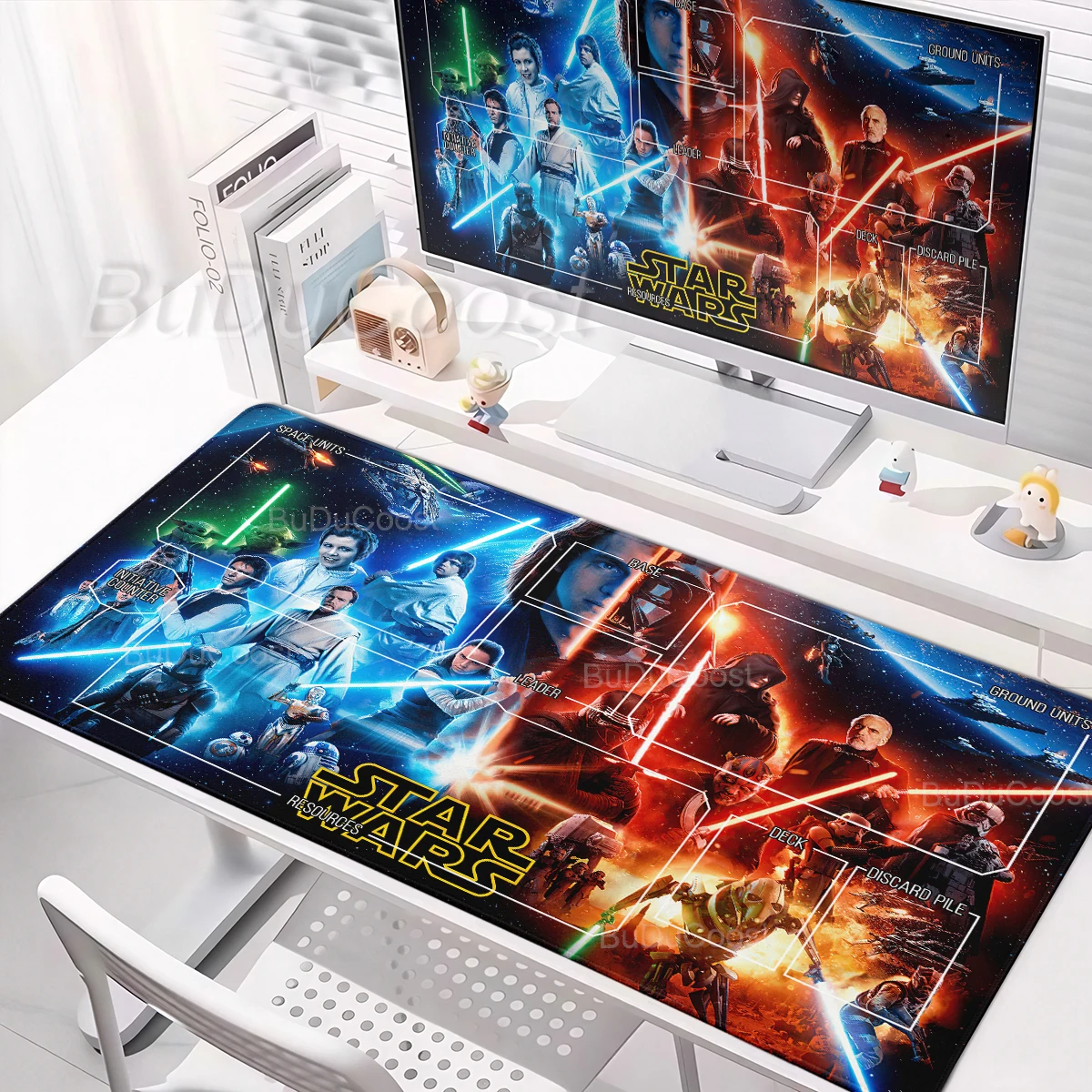 Star Wars Unlimited Playmat Rubber Game Mats Card Play Against Table Mat 600X350mm Gaming Keyboard Extended Pad PC Accessories
