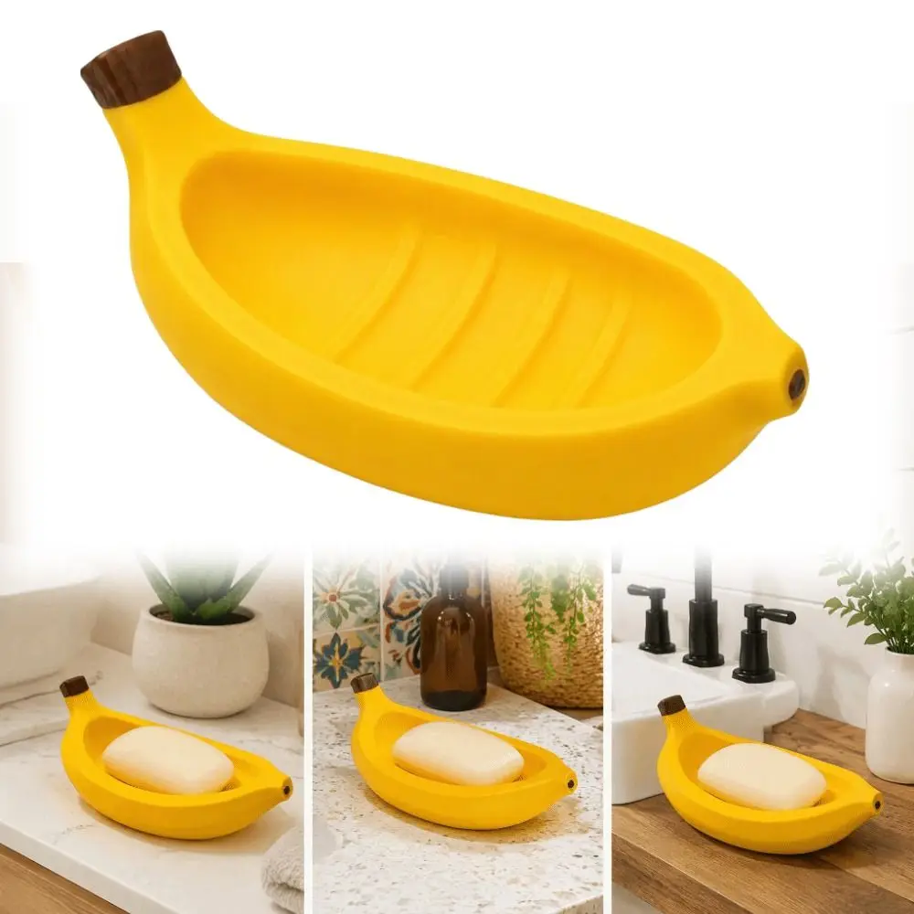 Multi-purpose Drainable Soap Dish Drain Design Single Layer Soap Box Draining No Drill Wall Mounted Soap Dish Indoor Use