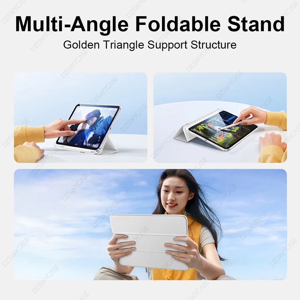 Klare Transparente Hülle für iPad 10. 11. Gen A16 Air 10.9 11 13 M2 M3 M4 Pro 11 12.9 13 M5 Mini7 6 9/8/7. 10.2 6/5. 9.7 Cover – Detail 9