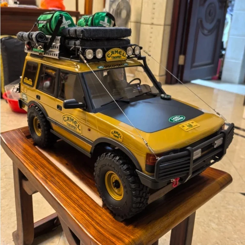 Fcx10 1/10 Scale Camel Trophy Edition Off‑Road Rc Rock Crawler 4wd Remote Control Hobby Model Realistic Collectible Gift Toy