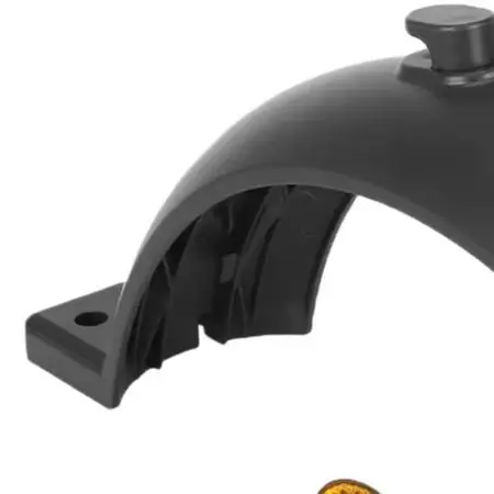 Rear Wheel Decorative Cover Rear Wheel Decoration Electric Scooter Mudguard Sturdy Mudguards Nighttime Visibility