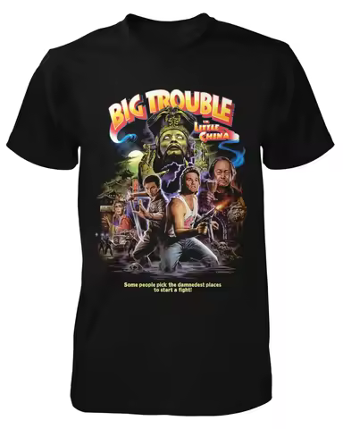 John CarpenterS Big Trouble In Little China T Shirt Funny Vintage Gift For Men