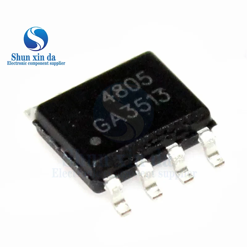 10PCS AO4801 AO4805 AO4806 AO4813 AO4884 AO4892 AO9435 SOP-8 P and N-Channel MOSFET SMD IC