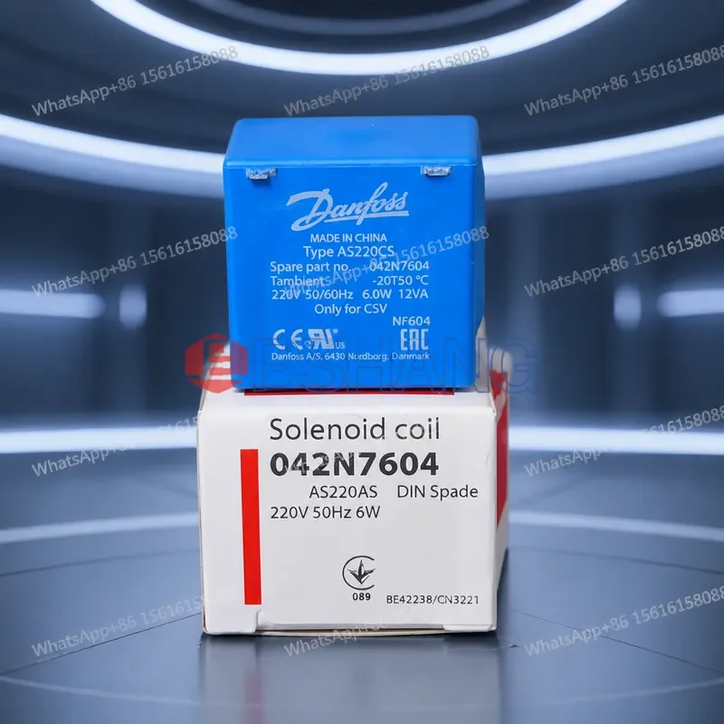 Original Danfoss Solenoid Valve Coil 032B5021 Replacement for 042N7604 AS220A 042N7551