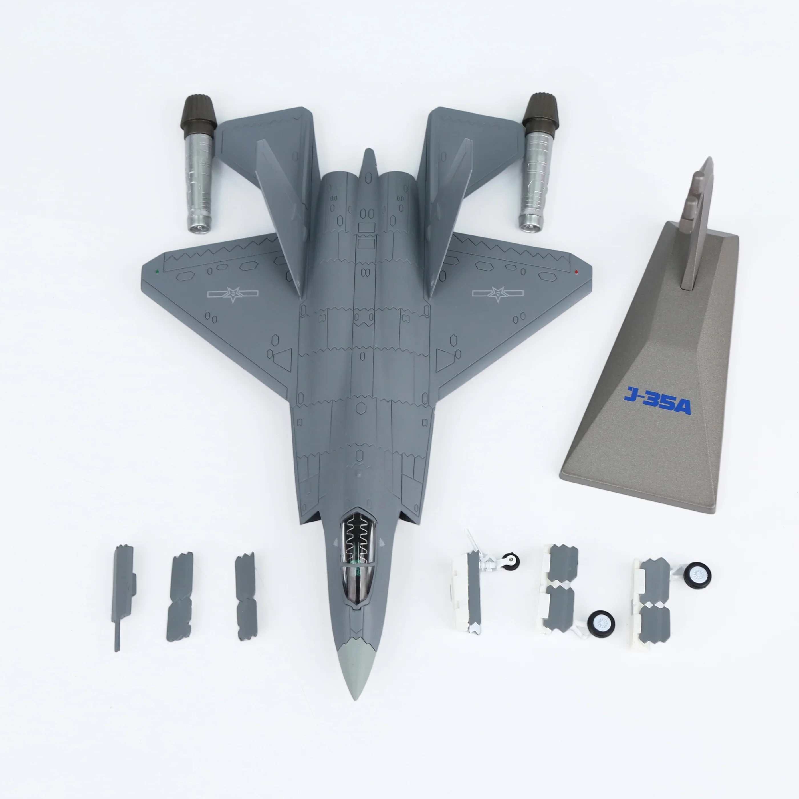 J35A 1/72 Scale (Including Base) Scale Metal Airplane Model Home Placement, Collection and Decoration Creative Gift