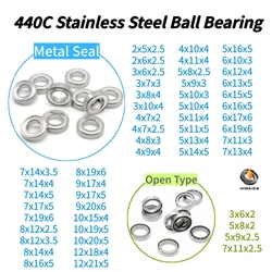 10Pcs SMR74ZZ ABEC 9 Bearing Stainless Steel Ball Bearing 4x7x2.5 3x6x2.5 3x8x4 4x9x4 6x10x3 9x17x5 8x14x4 High Speed Bearing
