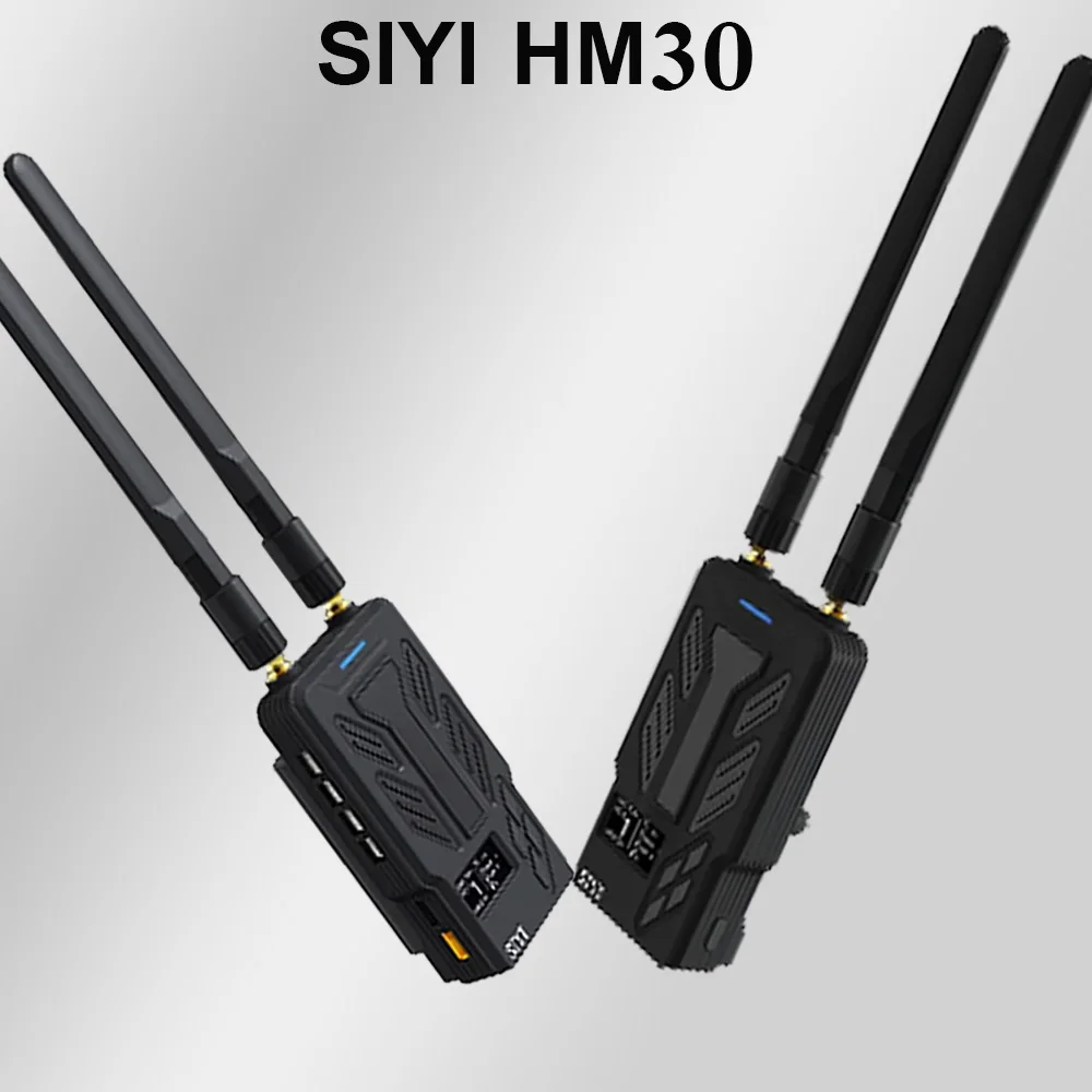 

SIYI HM30 Digital Image Transmission Long Range Full HD FPV System 1080p 60fps 150ms SBUS PWM Mavlink Telemetry OSD 30KM CE FCC