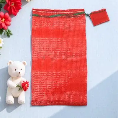 25Pcs Reusable Mesh Produce Bags for Onion Potato Vegetable Storage Premium Polypropylene Lightweight Strong Tear-Resistant Net view 6