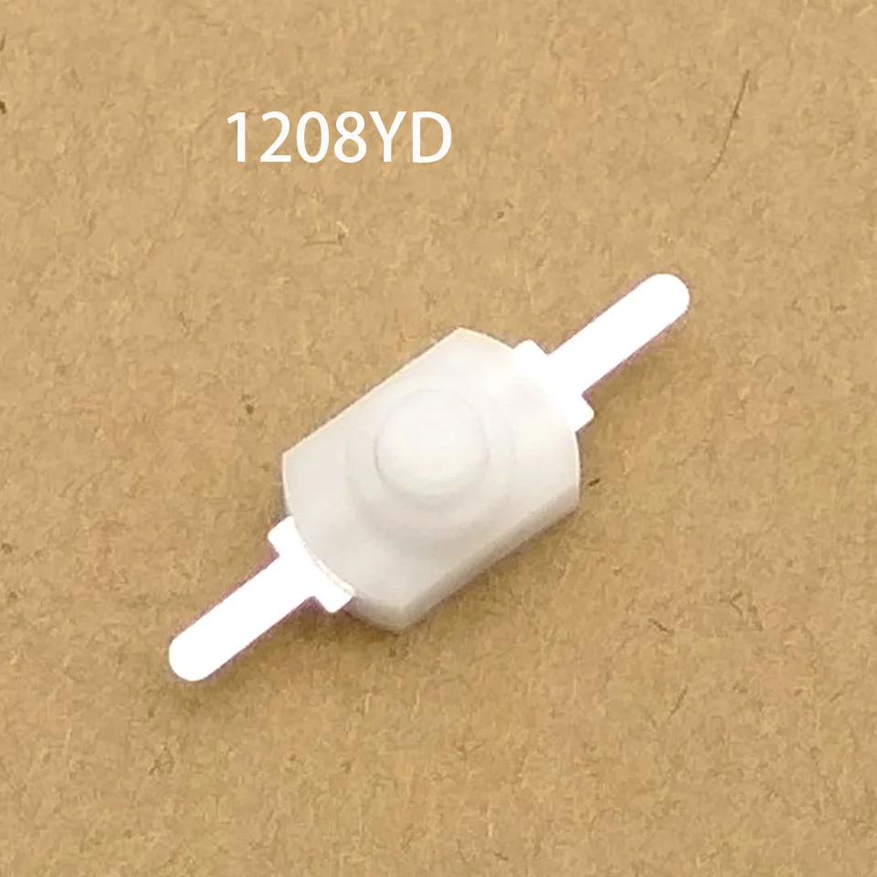 10Pcs 1208YD ไฟฉายไฟฟ้าแปรงสีฟัน12X8 Self-Locking 12 * * * * * * * 8 One On One off KAN-15
